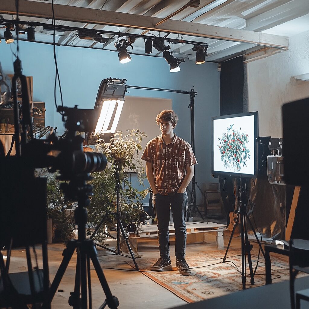 creation video studio homme